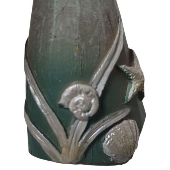 Angels holding Seashell & Sea Horse Angels Figurines Ornaments Set Of 2 - Picture 4 of 7